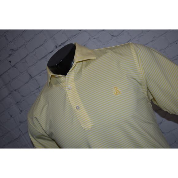 Turtleson Golf Polo Shirt Mens Size Small Polyester Performance Ansley Golf Club - Picture 2 of 8